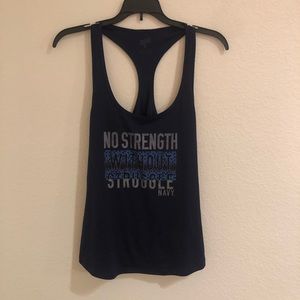 Navy Military Soffe Tank Top